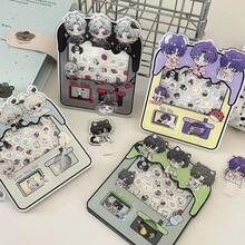 1pc Love And Deepspace - Acrylic Shaker Desk Decor - High Transparency Material High Definition Printing - Bedside Desk Decoration - Desk Collection Ornament - Anime Desk Accessory - Versatile Decorative Item - Shaking Gacha Machine - Anime Merchandise - Multicolor - View 3