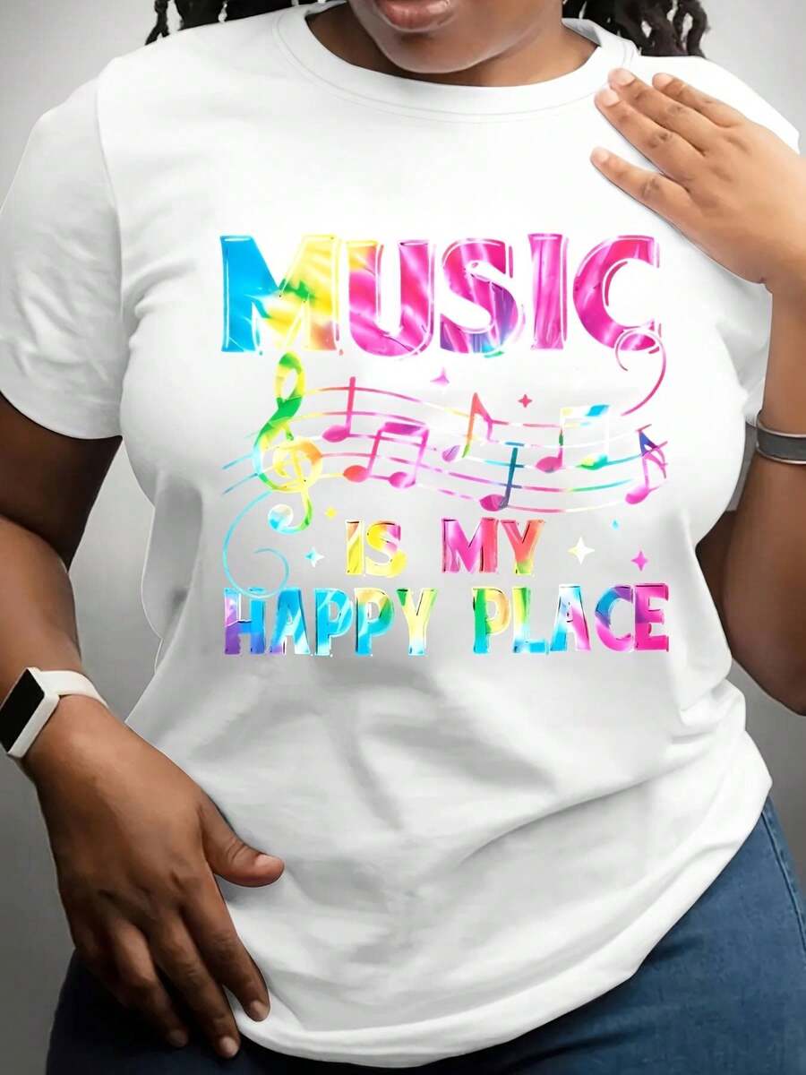 Camiseta 100% algodón Casual Blanca para Mujer Talla Grande con Estampado Floral Rosa y Multicolor - Blusa de Manga Corta y Cuello Redondo, Ideal para Uso Diario en Primavera y Verano, Fiestas y Outfits, Lavable a Máquina (Flores Rosas, Amarillo, Marrón, Melocotón)