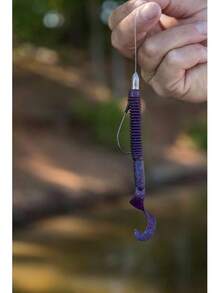 Cebo suave de pesca Berkley PowerBait MaxScent - Mancha azul - Ver 3