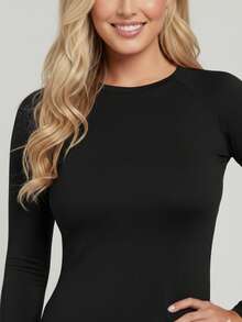 Women T-Shirts - Black - View 2