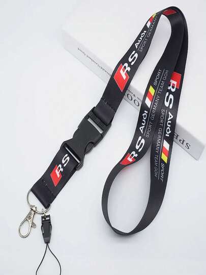 Porte-clés tour de cou, porte-badge pour Audi RS5 RS6 Airoad A3 Q5 Q7 Q3 A4 A6 A5 A1 A8 Q8 Q2 A7 Quat Accessoires