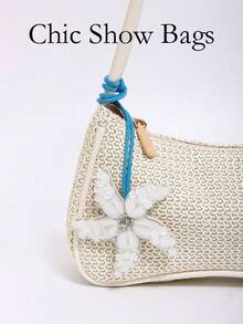 Mặt dây chuyền vỏ sò biển thủ công kiểu dáng cổ điển, giản dị dành cho nữ - Quà tặng trang trí, đa năng cho quần áo và túi xách - Nhiều màu - Xem 7