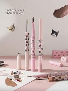 FLORTTE Fortte L Am Super Beauty Eyebrow Pencil & Brow Mascara - 03# Brown - View 12