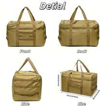 60/90L Outdoor Camping Multifunctional Storage Bag, Large Capacity Travel Organizer Bag, Outdoor Camping Tent Sleeping Bag Handbag, Sports Duffel Bag - Multicolor - View 9