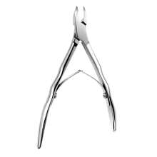 ANDVICTORY 1pc Stainless Steel Cuticle Nipper, Professional Nail Cuticle Trimmer With Non-Slip Handle, Manicure Tool For Nail Care And Cuticle Removal - Multicolor - View 7