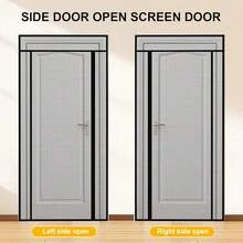 Left Right Side Opening Magnetic Screen Door Mesh - Adjustable Cut Mesh Door Size Fit Multiple Door Size Up To 36inchx82inch Heavy Duty Screen Doors For Keep Bug Out,  Pet Friendly{Inchsize_nameinch:InchFitDoorSizeupto36x82Inch(Adjustable)Inch} - FitDoorSizeupto36x82Inch(Adjustable) - View 5