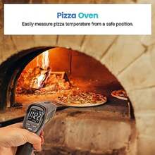 Etekcity Thermometer Temperature Gun -58°F to 1130°F, Laser Temp IR Tool for Cooking, Grill, Pizza Oven, Griddle with Adjustable Emissivity and Max Measure with Color LCD Screen Black(Gary & Black) - Tipo 1 - Ver 5