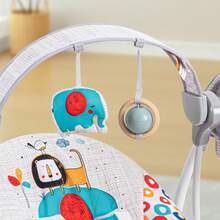 Portable Baby Swing,Baby Swing,Baby Swing Indoor/Outdoor, Foldable, Adjustable, Timer, Baby Swing Suitable For 0-6 Months Baby, 6-20 Pounds For Indoor And Outdoor As Hallowee & Christmas Gifts Bedroom - Yellow - View 5