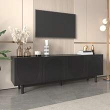 Television Stands & Entertainment Centers - Black - View 4
