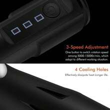 USB Interface Electric Polishing And Engraving Pen, 3 Speed Settings, Portable Rotary Polishing, Drilling, Grinding, And Engraving Tool. - default - View 8