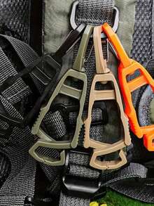 手套夹，重型多功能户外挂钩，工作手套夹，工作手套，执勤腰带夹，建筑工地用，徒步必备，紧凑设计，坚固耐用，实用夹，寻物夹，徒步必备，节省空间，加固夹，实用夹，专业级 - 彩色 - 查看 5