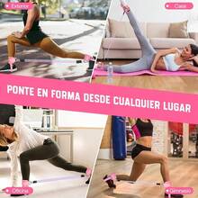 2PCS Grilletes para Tobillo Gym Mujer con Soporte para Talón, Correas de Tobillo de Fitness Ajustabl, Bandas de Tobillo para Entrenamiento para Ejercicios de Piernas, Glúteos para Hombres y Mujeres - Mezclado - Ver 9
