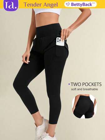 Tender Angel New High Waist Yoga Pants For Women, Sports Running Outdoor Fitness Leggings