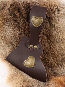 1件万圣节中世纪剑鞘文艺复兴复古腰带维京骑士男士道具角色扮演皮革剑鞘腰带节日派对、角色扮演、中世纪配饰（不含刀） - B款多色 - 查看 9