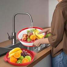 1PC Microwave Splatter Cover & Silicone Mat – Collapsible, Vented, Reusable Food Guard,Microwave Lid With Handle Tray-Resistant Trivet For Pots, Pans, And Kitchen Counter - Xám - Xem 10