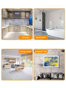 6件套，含5个替换头，塑料填缝工具，不锈钢刀片，多功能填缝清除套装，适用于浴室、厨房、地板、窗户、水槽、框架密封，适用于88个国家，2026新款 - 顏色隨機 - 查看 10