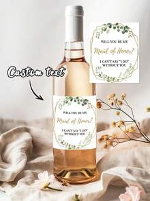 11Pcs Custom Label For Wine Bottle Custom Label For Candle, Personalized Label Birthday Party Decor Retirement Party Wedding Decor Custom Gifts, Decor Custom Gifts,Back To School Fashion