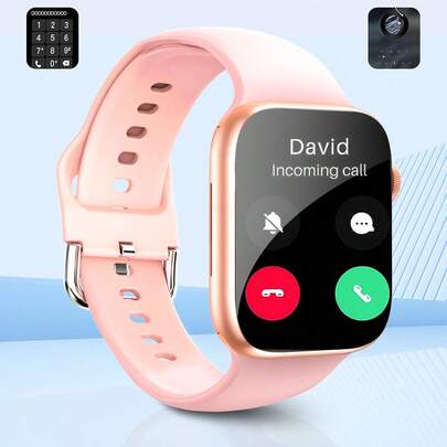 Multi-Functional Outdoor Sports Fashionable Smart Watch, Supports Wireless Calling And Messaging, Music Playback, Fitness Tracker Smart Watch