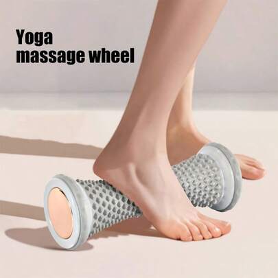 1pc Yoga Foot Massage Roller, Multi-Functional Foot Arch Muscle Relaxation Massager, Suitable For Men And Women, Indoor Fitness Training In Winter