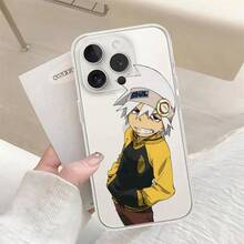 Anime S-Soul Eater Phone Case Soft Transparent Case For IPhone 17 16 15 14 13 12 11 Pro Max Mini Plus Shockproof Cover Case - Z9 - View 10