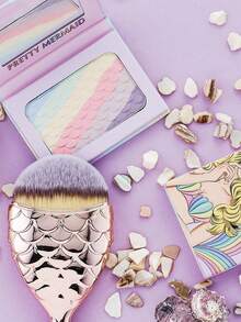 MISSLYN-PRETTY MERMAID RAINBOW HIGHLIGHTER, Shimmer, Pigment Rich & Silky Formula, Natural Glow, Illuminator Highlighter, Lightweight, Multi-Color Highliter, Lightweight, Professional Natural Glow Facial Highlighters - PRETTY MERMAID - 查看 8