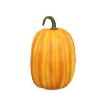 Adornos De Calabaza para DecoraciN De Halloween Calabazas Artificiales De Resina Naranjas Adornos De AcciN De Gracias 19X14Cm Accesorios De Falsas - 23x15 centímetros - Ver 2
