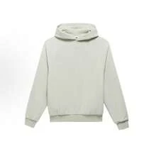 Adidas بلوفر رياضي كاجوال بغطاء للأزواج يناسب الجنسين IA3455 - هالو جرين - مشاهدة 1