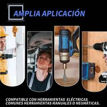 Juego de 26 piezas de extractores de tornillos y juego de brocas izquierdas, con adaptador hexagonal, herramienta de extracción de tornillos fácil de quitar para pernos pelados, dañados, oxidados - Plateado - Ver 3