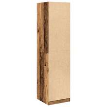 vidaXL Kleiderschrank Altholz-Optik 50x50x200 Cm Holzwerkstoff - Yellow - View 6