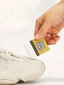 麂皮清洁橡皮擦 - 无需用电，可去除运动鞋、衣物、玻璃、墙壁、地板、家具上的污渍 - 多功能干洗擦拭工具，温和呵护织物 - 彩色 - 查看 6