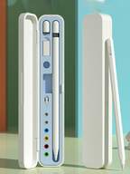 حافظة وحامل قلم أبل، محول وغطاء طرف قلم أبل للجيل الأول والثاني، محمول