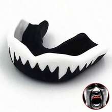1PC EVA Mouthguard Teeth Protector Mouthguard Suitable For Boxing Sparring Basketball Rugby Safety Sports Protectors - Multicolor - View 1
