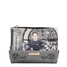 Cosmetiquera NicoleLee de tres cierres print Moda - Gris - Ver 1