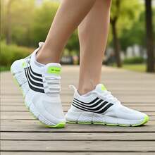 Men Sneakers - White and green - View 4