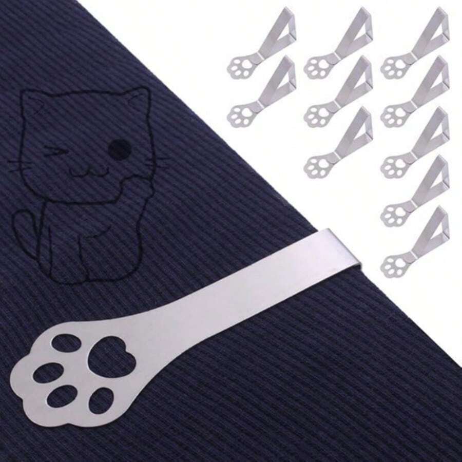 Tablecloth Clips - Silver - View 1