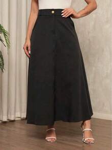 Evangelical Tailored Skirt - màu đen - Xem 4
