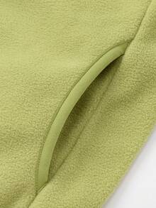 Balabala 2026 Tween Boy Spring Anti-Static Lightweight Letter Print Zip-Up Casual Loose Jacket - Green Tone - View 7