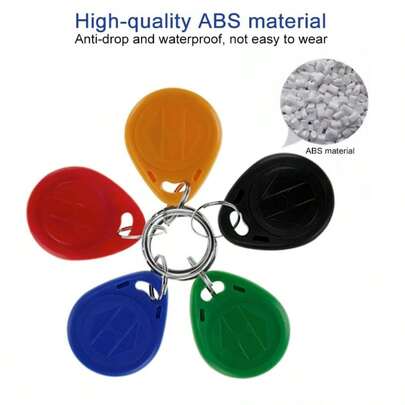 Esta llave de proximidad RFID de 125 kHz utiliza tecnología de inducción, admite escritura y lectura/escritura NFC, y es adecuada para cerraduras de puertas y sistemas de control de acceso.