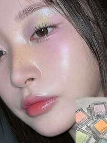 Rom&nd Romand Slide In Single M04 JUICY MANGO, Smooth And Easy To Apply Powder, Creates A Lightweight And Natural Makeup Look, Non-Powdery, Long-Lasting And Smudge-Proof. Fashionable And Portable Slide-Open Compact Packaging, Ideal For Travel. Korean Cosmetics | K-Beauty | 1.8g / 0.06 Oz - M04 JUICY MANGO - 查看 8