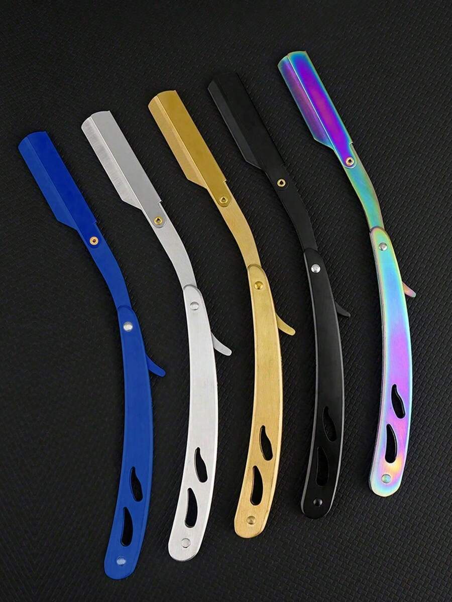 1pc Vintage Stainless Steel Men's Shaving Razor, Multi-Function Hair Trimmer Clipper For Personal & Salon Use, Hair Tools, Hair Products And Accessories For Barber Salon Beauty Travel Essentials, Back To School, Travel Holiday Essentials, Hair Accessories For Women, Slick Back Brush, Barber Accessories, Hair Dryer, Hair, Barber, Hair Tools, Hair Products,Hair Dryer,Hair, Accessories, Hair Products, Hair Tools, Hair Stuff, Hair Care, Curly Hair Brush, Barber, Barber Accessories, Hairdressing Equipment,Travel Essentials,Travel Essential,Hairstyle,Hairdressing,Hair,Travel,Hair Products,Hair Tools,Hair Stuff,Barber,Barber Accessories,Barbershop,Hairdressing Equipment - Multicolor - View 1