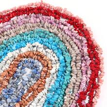 Aproximadamente 220 piezas/hebra Cuentas de piedra triturada de concha asimétrica, opciones de varios estilos, marrón vintage y colorido, cuentas hechas a mano DIY para pulseras, collares, joyería, colgantes, mayoreo de cuentas - Multicolor - Ver 9