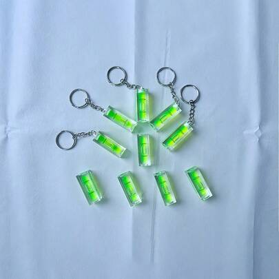 20/30/40/50 st. nyckelringar i plastvattenpass, bärbara, lämpliga för gör-det-själv-hobbyister och heminredning