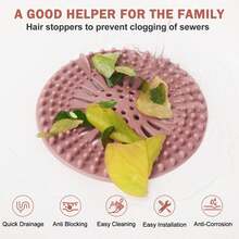 1pc Drain Hair Catcher Filter: Keep Your Bathroom And Kitchen Clog-Free! - Multicolor - View 10