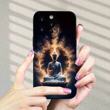 1pc Funda de Teléfono Móvil de TPU Mate Ojo de Ángel Negro de  Caliente para iPhone 15/15PLUS/15PRO/15PRO MAX/14/14PLUS/14PRO/14PRO MAX/13/13MINI/13PRO/13PRO MAX/12/12MINI/12PRO/12PRO MAX/11/11PRO/11PRO MAX/7/7PLUS/X/XR/XS MAX Y para la SERIE - Mezcla de colores - Ver 3