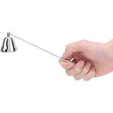 GLOGLOW Apagador de Velas, Tapón de Vela de Acero Inoxidable con Largo para Vela de Cera, Herramienta Elegante y Segura para Decoración de Hogar, Oficina, Eventos y – Acceso - PAGO - Ver 10