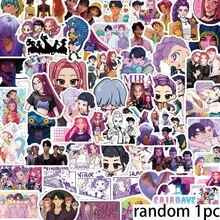 Mattel 74张K-POP Wish Hunters HUNTRX/MIRA虚拟偶像3D角色艺术拼贴海报，青少年和动漫迷的精美房间装饰收藏品，创意墙饰，节日生日派对/返校礼物，圣诞节、万圣节、感恩节、新年、生日派对、夏季和冬季派对的完美礼物，也是返校季的完美礼物。 - 彩色 - 查看 10