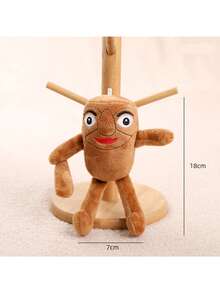 15cm Cute Shark Plush Doll Pendant - Funny Expression Soft Mythical Creature Plush Doll, Great Gift For Kids, Anime Fans, And Pranksters - Multicolor - View 3