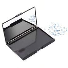 Allwon Empty Magnetic Plastic Eyeshadow Makeup Palette With 15Pcs Adhesive Empty Palette Metal Stickers For Eyeshadow Lipstick Blush Powder - 16件套 - 查看 2