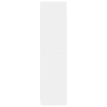 vidaXL Kleiderschrank Weiß 50x50x200 Cm Holzwerkstoff - White - View 5