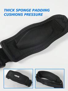 VBOSI 1 件装可调节网球肘带 – 男女通用，适用于高尔夫及其他运动的压缩支撑带 - 黑色 - 查看 6